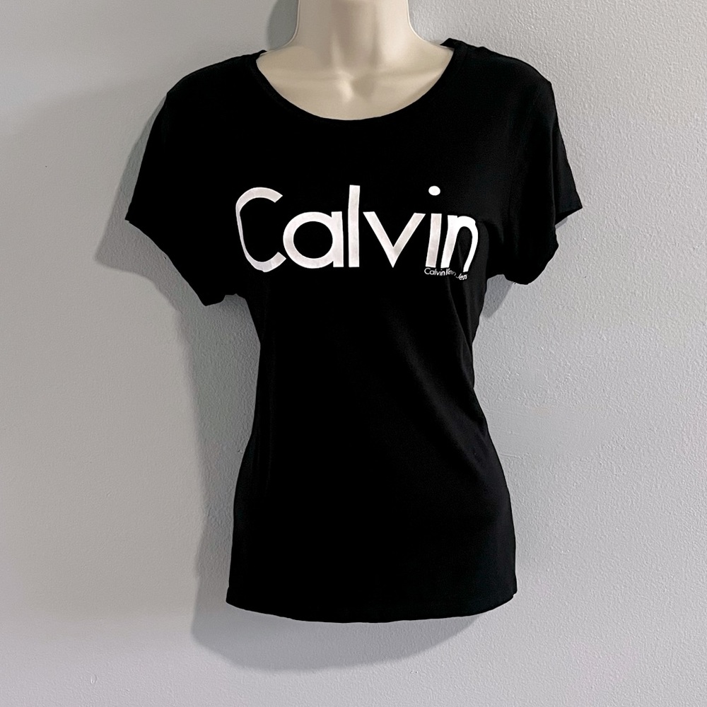 Calvin Klein Black Tee Shirt Size Medium